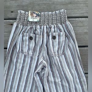 TWT. REWASH linen boardwalk pant size small